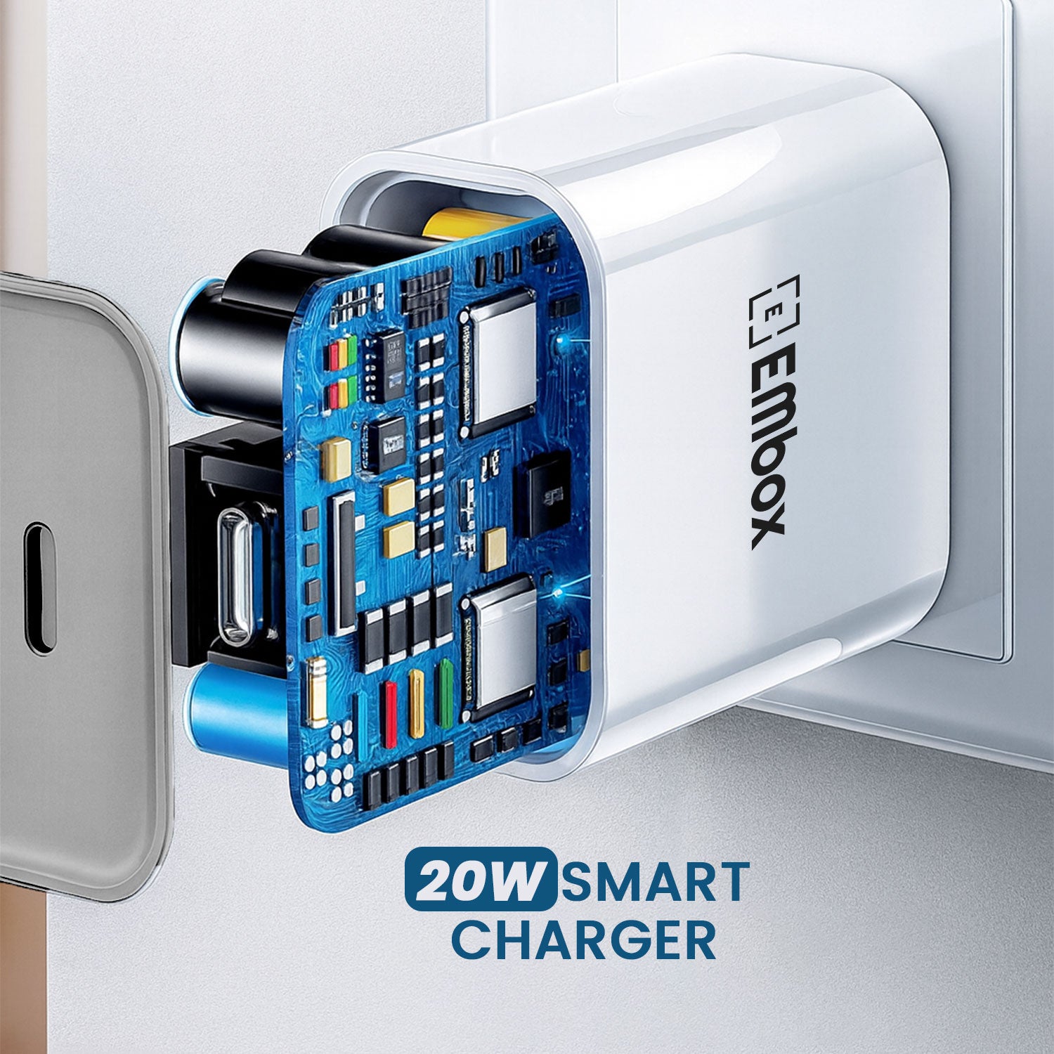 20W Super Fast Charger Adapter Compatible with iPhone 7/17 Air/17 Pro/17 Pro Max/16/16 Plus/16 Pro/16 Pro Max 15/14/13/12/11 Series, Fast Charging PD 3.0 Wall Charger