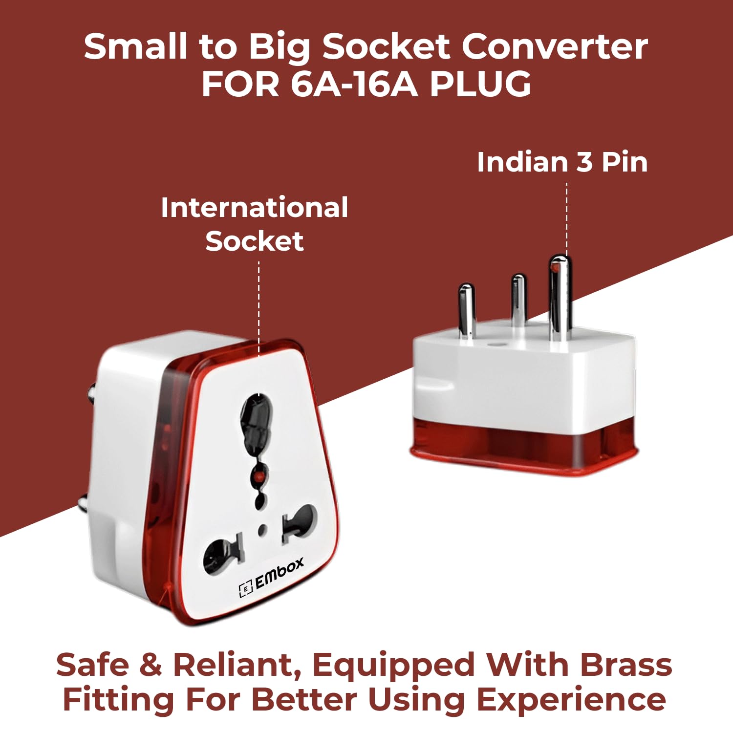 6A to 16A Converter Plug