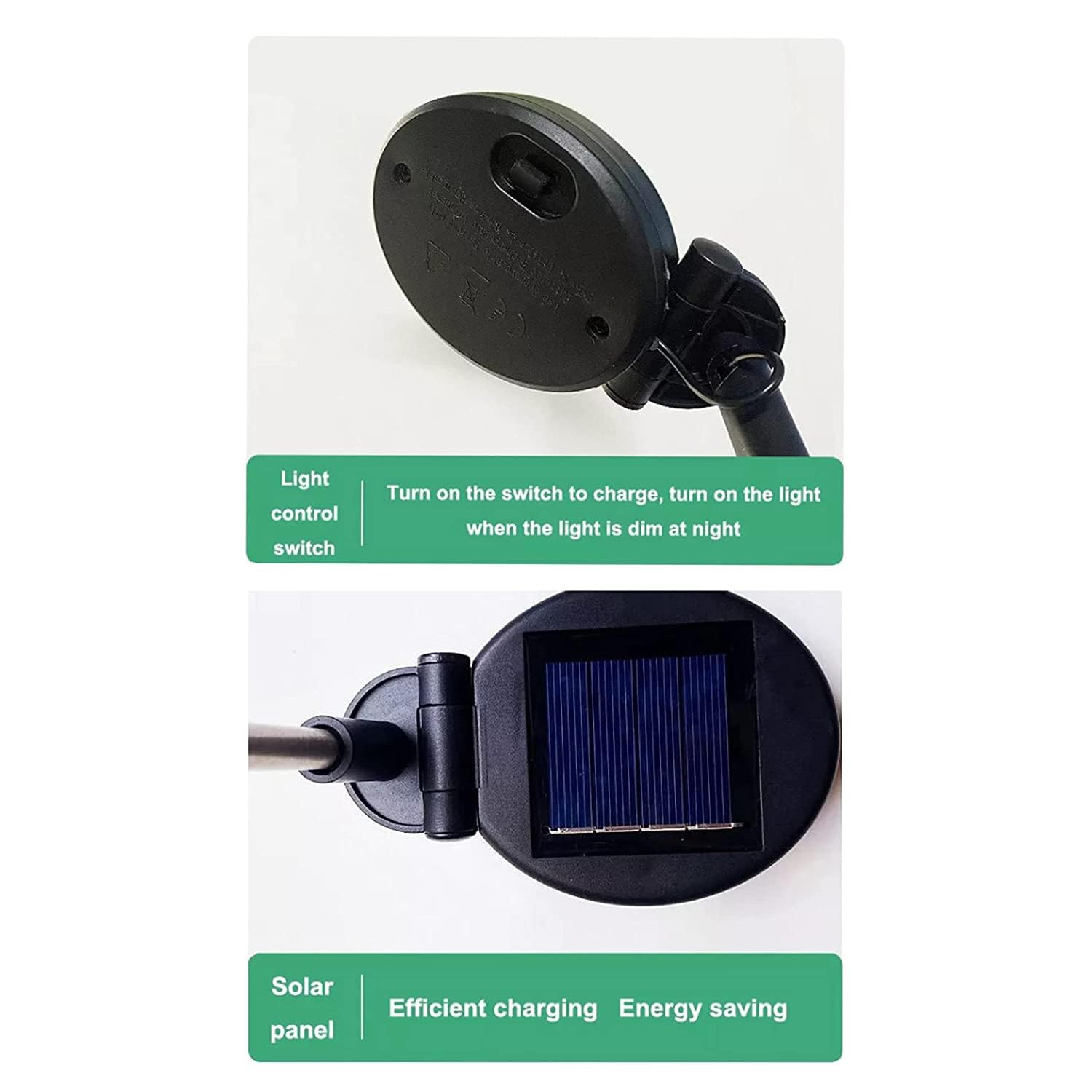 Solar Light Outdoor Garden Waterproof 8 Led Crystal Ball Decorative Firefly Swaying Lamp for Garden Pathway, and Lawn Waterproof Automatic Powered