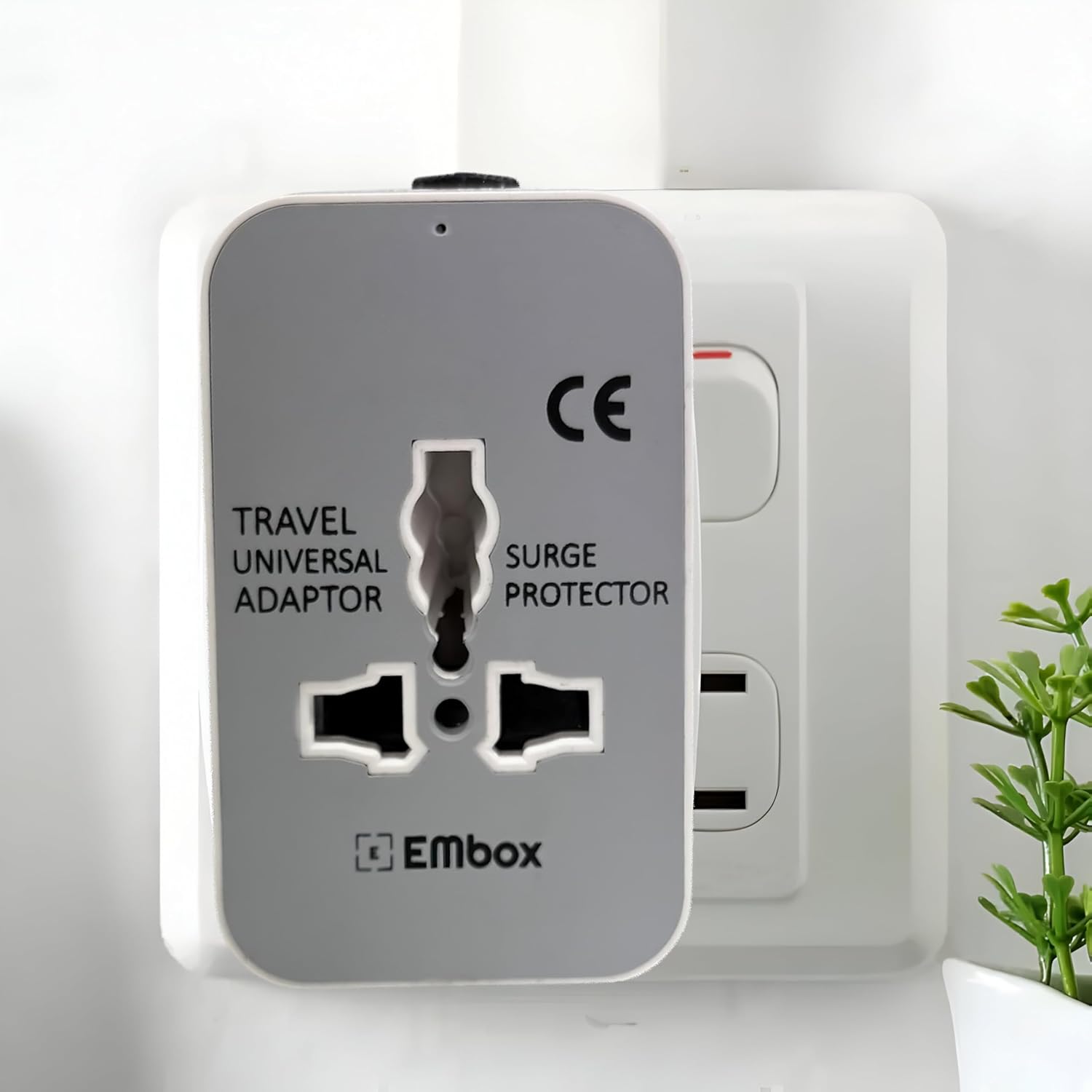 Embox Universal Travel Adapter | All-in-One Worldwide Charger Adapter
