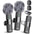 EMBOX Omnidirectional Mic for YouTube | Plug & Play Wireless Mic Set 30m Range | Microphone for Video Recording DSP Noise Cancellation Collar Mike LED Type C for Vlogging, Podcast