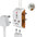 Multi Plug Adapter With USB 5 Devices in 1 (10 Amp)